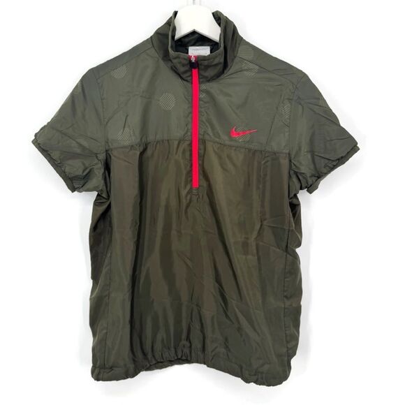 Nike Golf Short Sleeve Windbreaker Medium 452799-324 - Picture 1 of 9